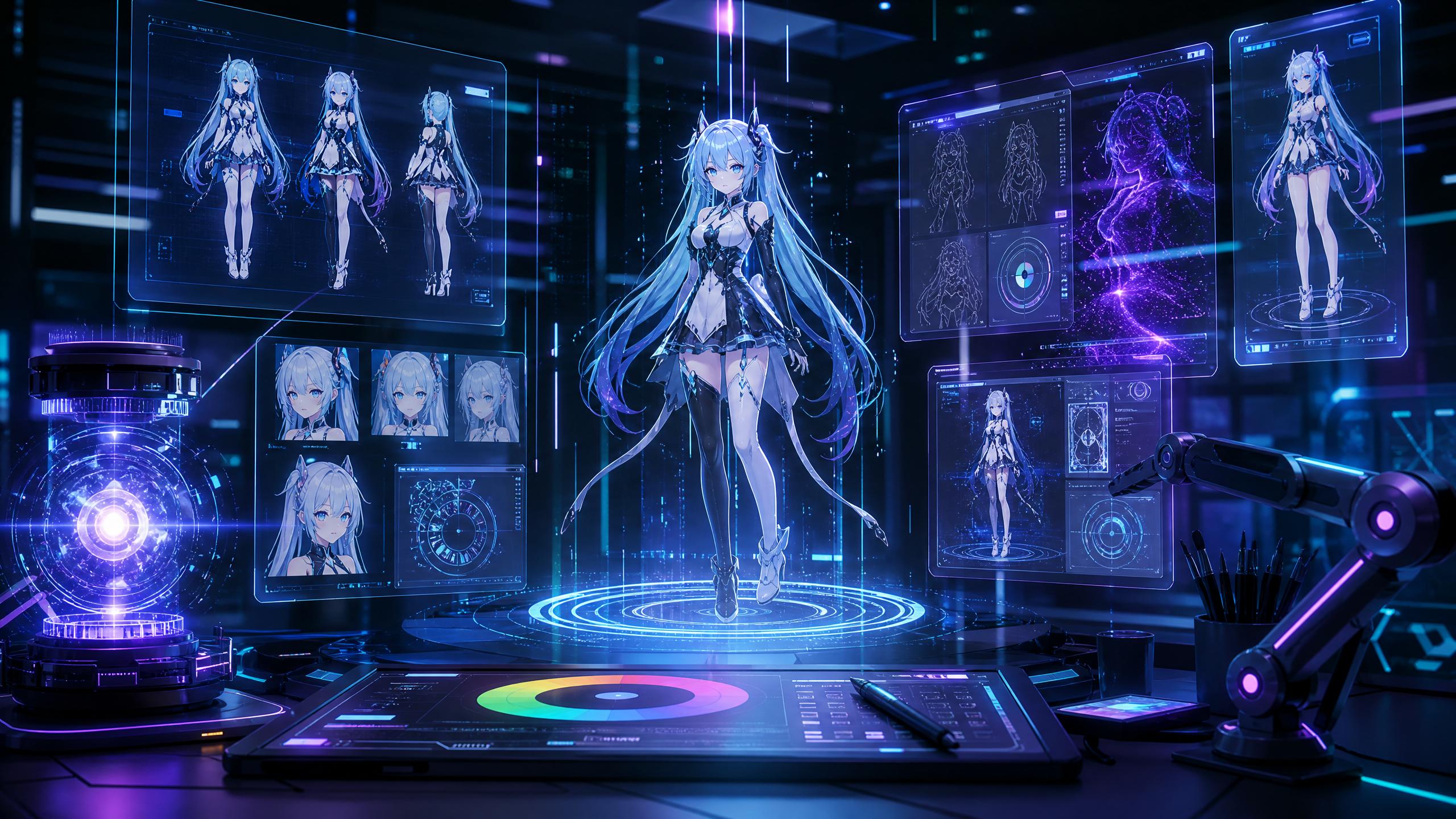 重口AI动漫剪辑：智能角色设计与动漫生成教程